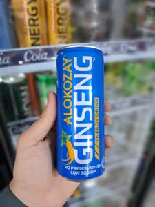 Alokozay Ginseng Energy Drink | نوشابه انرژی‌زای جنسینگ الکوزی
