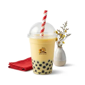 Banana Bubble Tea | چای حبابی کیله