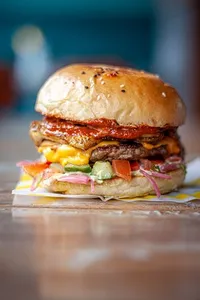 Shawarma Cheese Burger