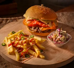 Mexican Chicken Burger