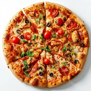 Chicken Fajita Pizza | پیتزا چکن فجیتا