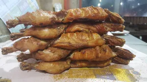 مرغ نمکین