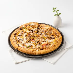 Chicken Fajita Pizza | پیتزای چکن فاهیتا