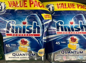 Finish Quantum Dishwasher Tablets | قرص ماشین ظرف‌شویی فینیش