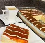کیک شیری با چای