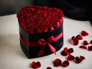 Heart Rose Box | باکس قلبی رز