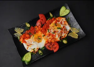 Tomato Egg Curry | کرایی تخم‌مرغ با رومی