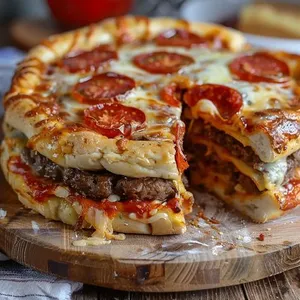 Pizza Burger | پیزا برګر