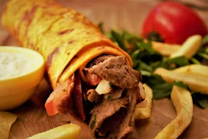 S دونر کباب از گوشت گوساله