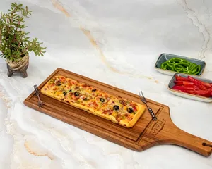 Special Vegetable Pocket Pizza