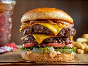 Smash & Dash Beef Burger