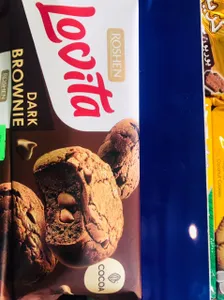 Dark Brownie Cookies | بسکویت براونی چاکلیت