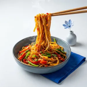 Vegetable Chowmien | چومین ترکاری