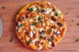 Chicken Mushroom Pizza L
