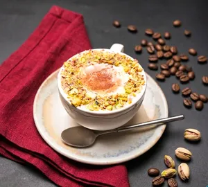 Pistachio Affogato | آفوگاتو پسته‌ای