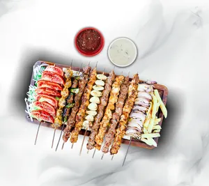 Mix Arabic Skewers Kebab