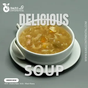 Chicken Corn Soup (Single)