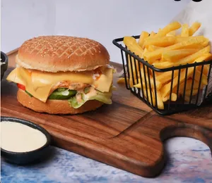 Chicken Burger With Cheese