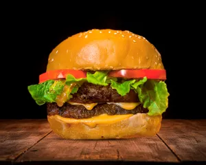 Double Beef Burger | ډبل بیف برګر