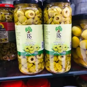 Green Sliced Olives | زیتون سبز حلقه‌ای