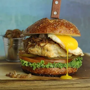 Chicken Egg Burger