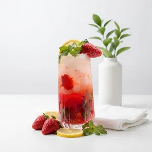 Strawberry Mojito | موهیتو توت زمینی