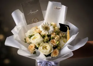Graduation Flower Bouquet | دسته گل تبریکی فراغت