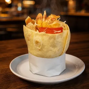 Chicken Sausage Burger