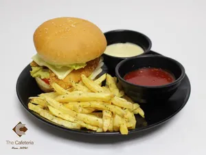 Fish Burger With Cheese